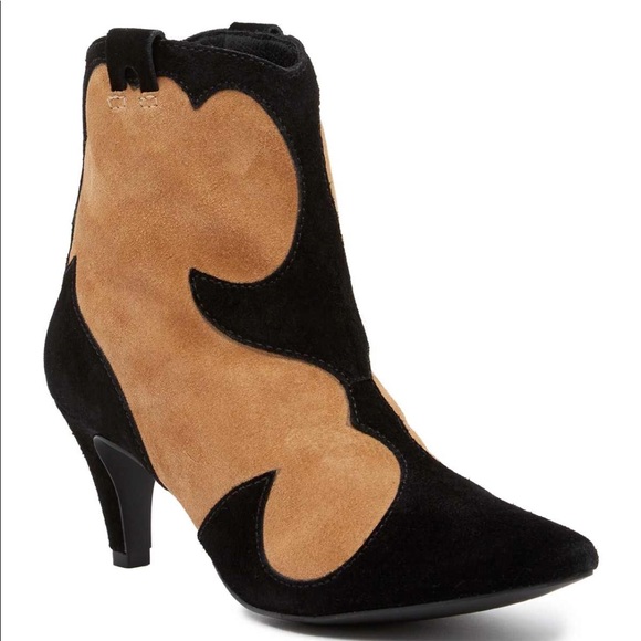 Matisse Shoes - Matisse Majesty Bootie Two-tone Country Rock Roll